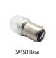 2.3 WATTS - 8-30 volts - CAR LED SIGNAL Light - BA15D - white - D18*37mm - G18-2L-BA15D-W - AZLED